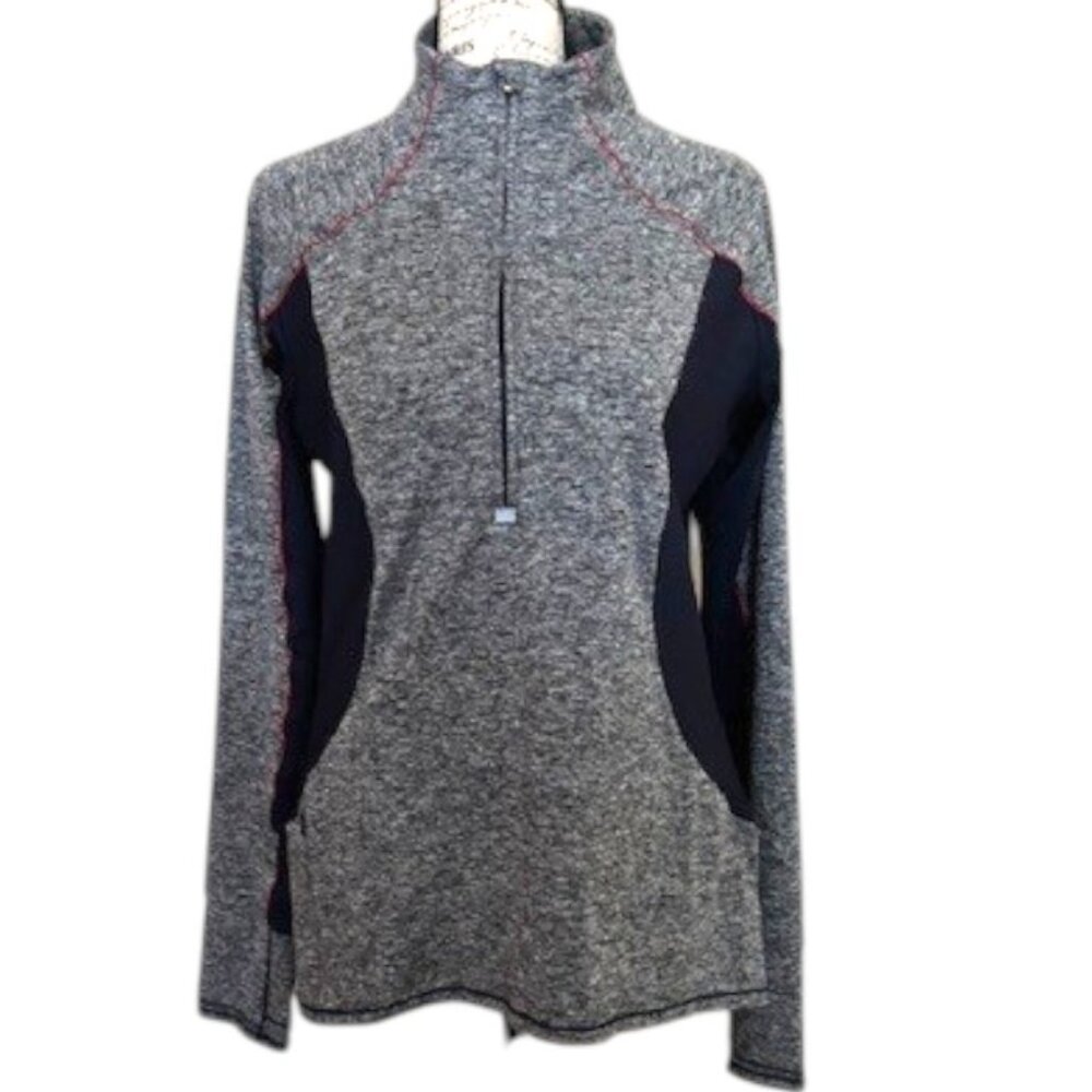 Athleta Running Wild Half Zip Pullover